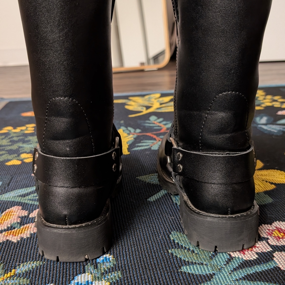 Black Harness Boots - Picture 4 of 6